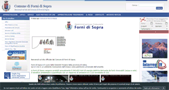 Desktop Screenshot of comune.fornidisopra.ud.it