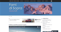 Desktop Screenshot of fornidisopra.it
